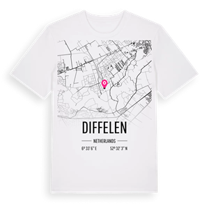 Diffelen karta t-shirt – ekologisk bomull t-shirt från Pinshirt