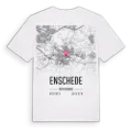 Enschede karta t-shirt