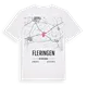 Fleringen karta t-shirt