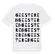 Geesteren ordlek t-shirt