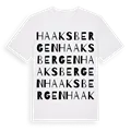 Haaksbergen ordlek t-shirt
