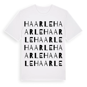 Haarle ordlek t-shirt – ekologisk bomull t-shirt från Pinshirt