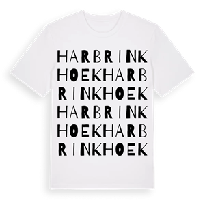 Harbrinkhoek ordlek t-shirt – ekologisk bomull t-shirt från Pinshirt