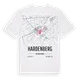 Hardenberg karta t-shirt