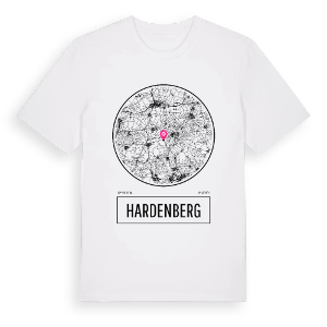 Hardenberg t-shirt – ekologisk bomull t-shirt från Pinshirt