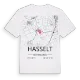 Hasselt karta t-shirt