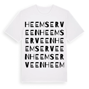 Heemserveen ordlek t-shirt – ekologisk bomull t-shirt från Pinshirt