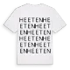 Heeten ordlek t-shirt