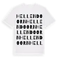 Hellendoorn ordlek t-shirt