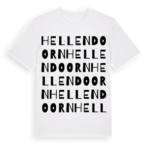 Hellendoorn ordlek t-shirt – ekologisk bomull t-shirt från Pinshirt