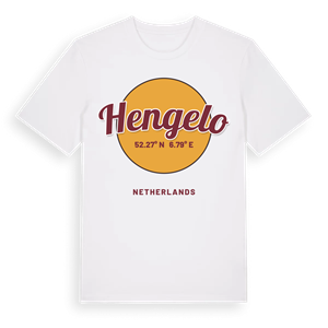 Hengelo cirkel t-shirt – ekologisk bomull t-shirt från Pinshirt