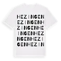 Hezingen ordlek t-shirt