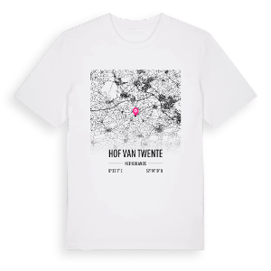 Hof van Twente karta t-shirt – ekologisk bomull t-shirt från Pinshirt