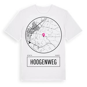 Hoogenweg t-shirt – ekologisk bomull t-shirt från Pinshirt