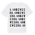 Langeveen ordlek t-shirt