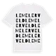 Lemelerveld ordlek t-shirt
