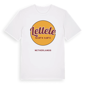 Lettele cirkel t-shirt – ekologisk bomull t-shirt från Pinshirt