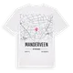 Manderveen karta t-shirt