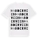 Manderveen ordlek t-shirt