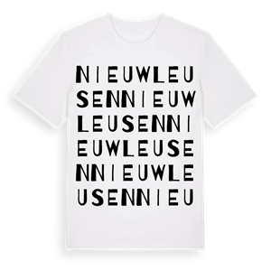 Nieuwleusen ordlek t-shirt – ekologisk bomull t-shirt från Pinshirt