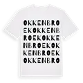 Okkenbroek ordlek t-shirt