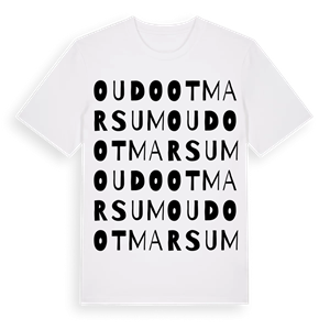 Oud Ootmarsum ordlek t-shirt – ekologisk bomull t-shirt från Pinshirt