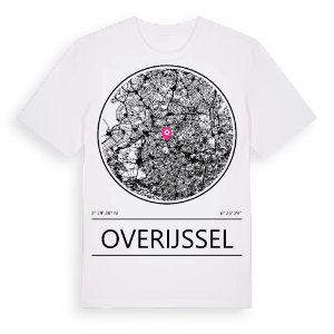 Overijssel t-shirt – ekologisk bomull t-shirt från Pinshirt