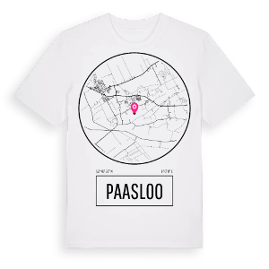 Paasloo t-shirt – ekologisk bomull t-shirt från Pinshirt
