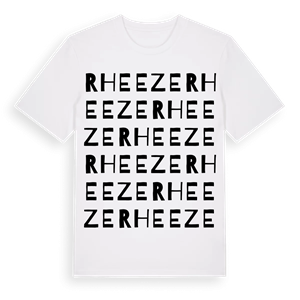 Rheeze ordlek t-shirt – ekologisk bomull t-shirt från Pinshirt