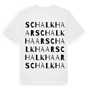 Schalkhaar ordlek t-shirt – ekologisk bomull t-shirt från Pinshirt