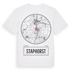Staphorst t-shirt – ekologisk bomull t-shirt från Pinshirt