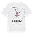 Staphorst karta t-shirt