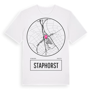 Staphorst t-shirt – ekologisk bomull t-shirt från Pinshirt