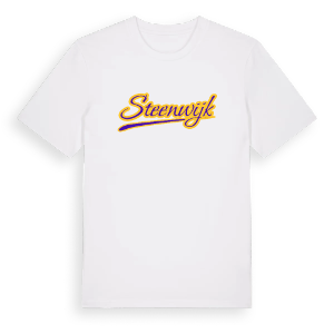 Steenwijk baseball t-shirt – ekologisk bomull t-shirt från Pinshirt