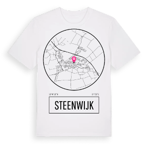 Steenwijk t-shirt – ekologisk bomull t-shirt från Pinshirt