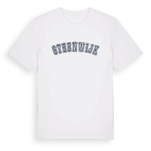 Steenwijk college t-shirt – ekologisk bomull t-shirt från Pinshirt