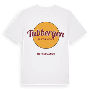 Tubbergen cirkel t-shirt – ekologisk bomull t-shirt från Pinshirt