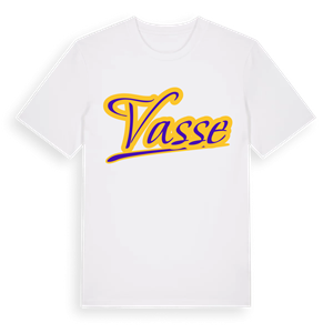 Vasse baseball t-shirt – ekologisk bomull t-shirt från Pinshirt