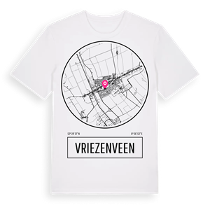 Vriezenveen t-shirt – ekologisk bomull t-shirt från Pinshirt