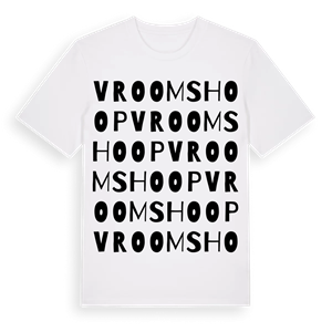 Vroomshoop ordlek t-shirt – ekologisk bomull t-shirt från Pinshirt