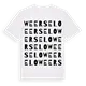 Weerselo ordlek t-shirt