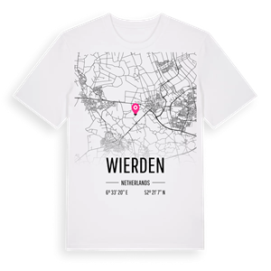 Wierden karta t-shirt – ekologisk bomull t-shirt från Pinshirt