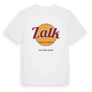 Zalk cirkel t-shirt – ekologisk bomull t-shirt från Pinshirt