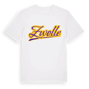 Zwolle baseball t-shirt – ekologisk bomull t-shirt från Pinshirt