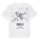 Zwolle karta t-shirt
