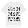 Hämeenkoski ordlek t-shirt