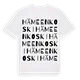 Hämeenkoski ordlek t-shirt