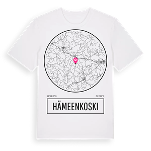 Hämeenkoski t-shirt – ekologisk bomull t-shirt från Pinshirt