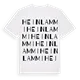 Heinlammi ordlek t-shirt