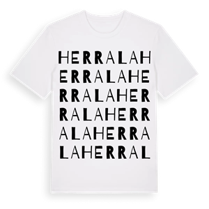 Herrala ordlek t-shirt – ekologisk bomull t-shirt från Pinshirt